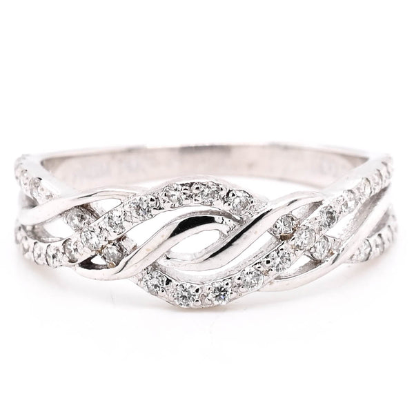 Graziella 14KT White Gold 0.33CTW Diamond Ring