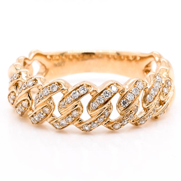 graziella 14KT Yellow Gold 0.20CTW Diamond Ring