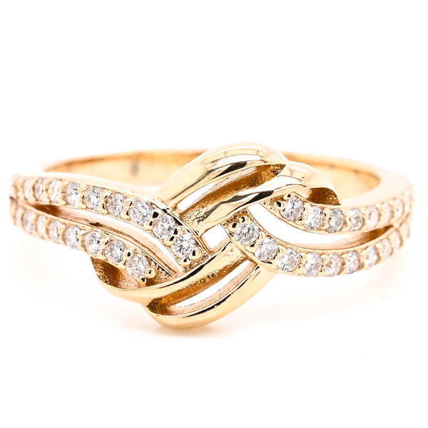 graziella 14KT Yellow Gold 0.30CTW Diamond Ring