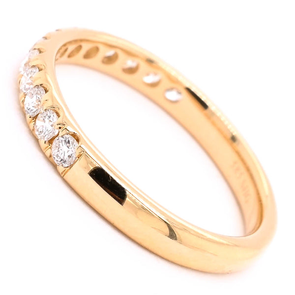 Graziella 14KT Yellow Gold 0.43CTW Diamond Band