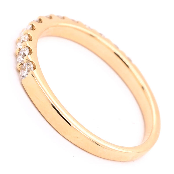 Graziella 14KT Yellow Gold 0.51CTW Diamond Band
