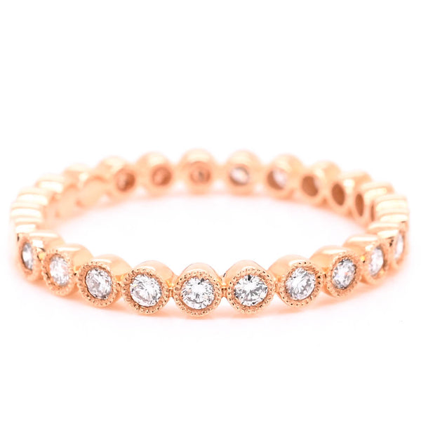 Graziella 18KT Rose Gold 0.31CTW Diamond Ring