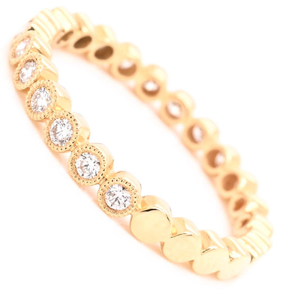 Graziella 18KT Yellow Gold 0.31CTW Diamond Ring