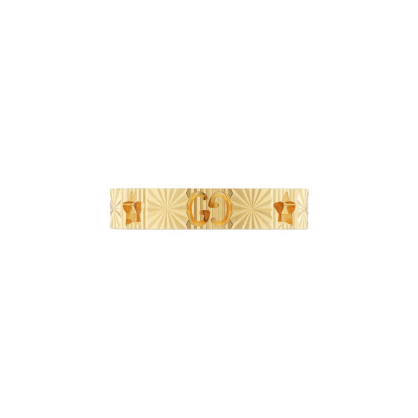 graziella 18KT Yellow Gold 4mm Iconic Star Ring