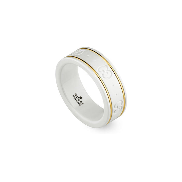 graziella 18KT Yellow Gold 7mm Icon Ring
