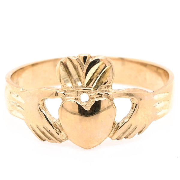 graziella Bella 10KT Yellow Gold Claddagh Ring