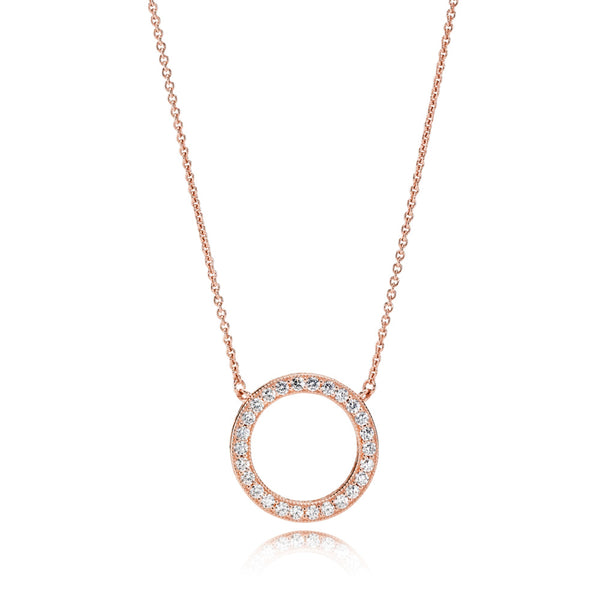graziella Circle of Sparkle Necklace