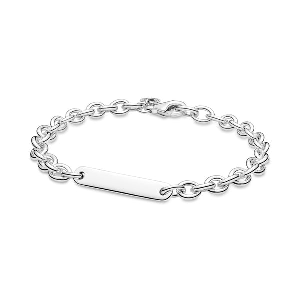 graziella Engravable Bar Link Bracelet