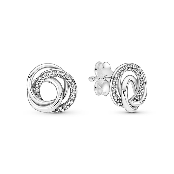 graziella Family Always Encircled Stud Earrings