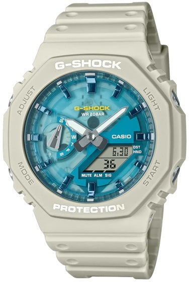 Graziella G-Shock Oasis Watch. GA2100AS-5A