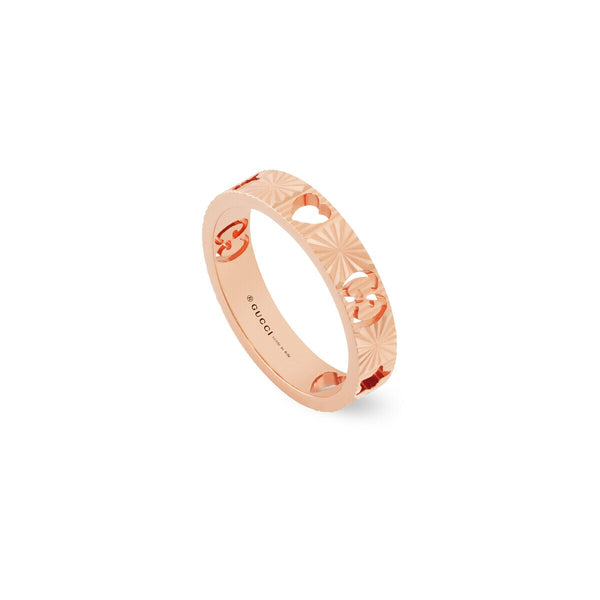 Graziella Gucci 18KT Rose Gold 4mm Icon Star Ring