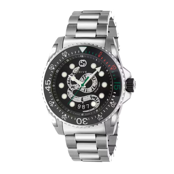 graziella Gucci Dive 40 Quartz Watch.YA136218