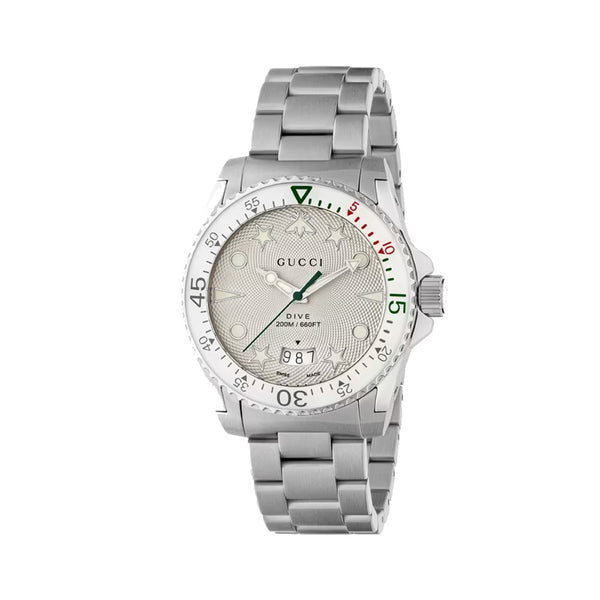 graziella Gucci Dive 40mm Quartz Watch.YA136336