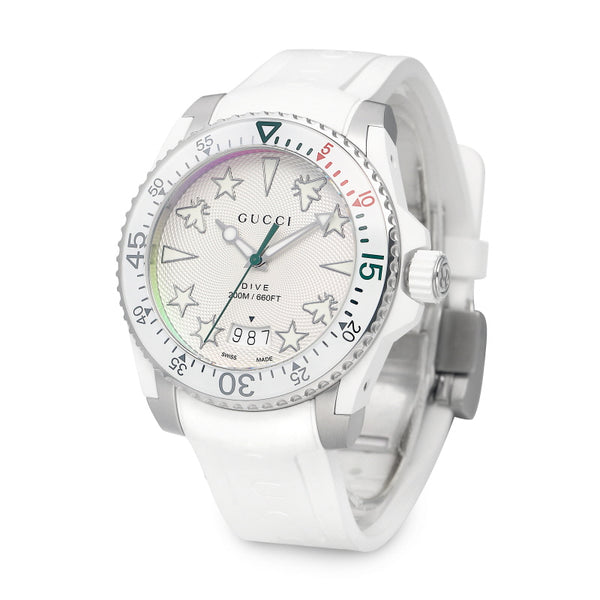 graziella Gucci Dive 40mm Quartz Watch.YA136337