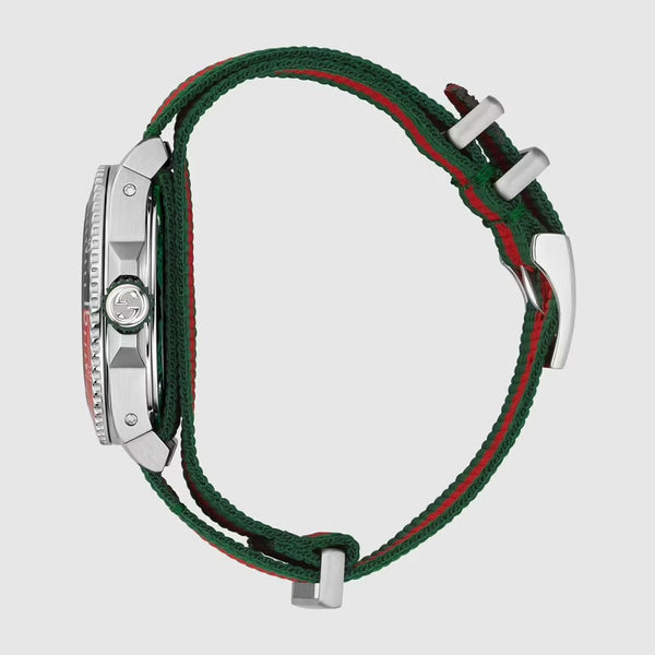 Graziella Gucci Dive 40mm Quartz Watch.YA136339