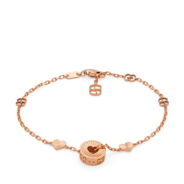 graziella Gucci Icon 18k heart bracelet
