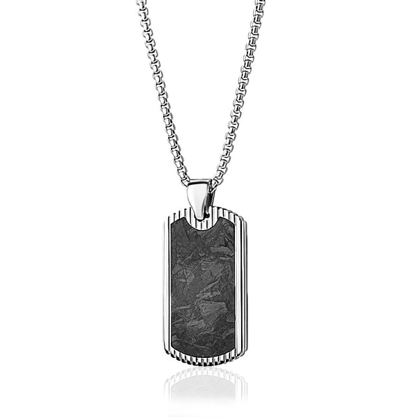 graziella Italgem Steel 22" Carbon Fibre Dog Tag