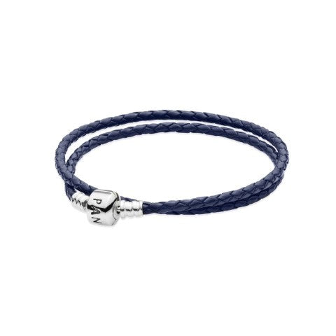 graziella Leather Dark Blue-Double