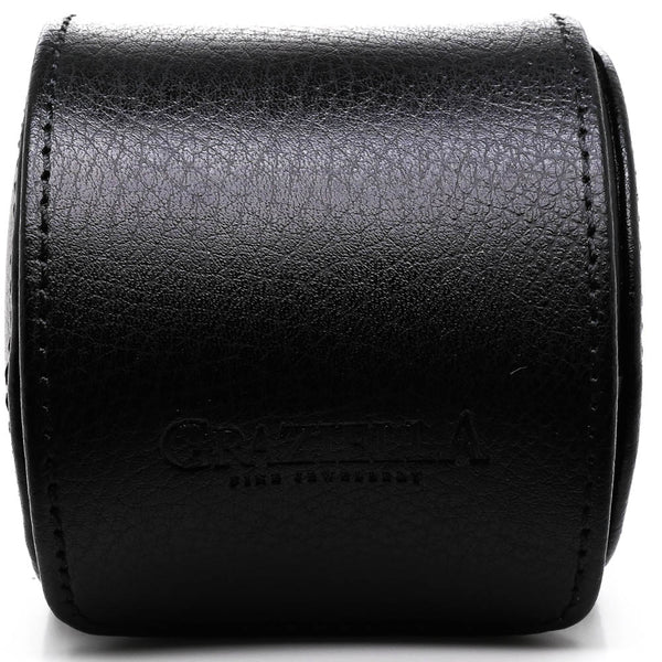 graziella Graziella Leather Single Watch Roll Travel Case