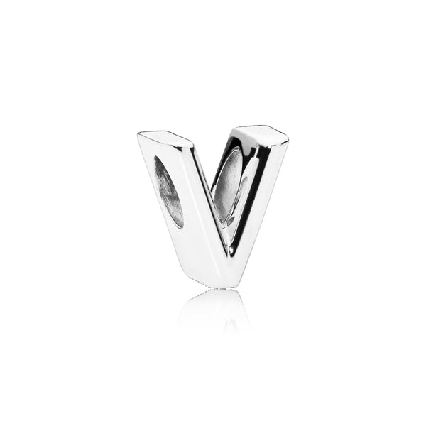 graziella Letter V Alphabet Charm