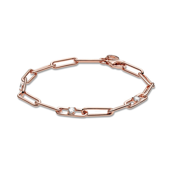 Graziella Link Chain & Stones Bracelet