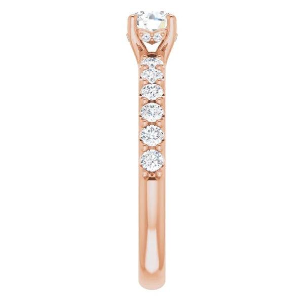 Graziella Graziella Originals Diamond Engagement Ring. 0.75CTW I1 - F Center Diamond