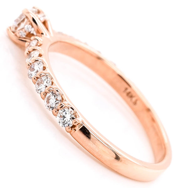 Graziella Graziella Originals Diamond Engagement Ring. 0.75CTW I1 - F Center Diamond