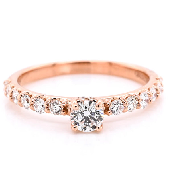graziella Graziella Originals Diamond Engagement Ring. 0.75CTW I1 - F Center Diamond