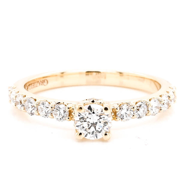 graziella Graziella Originals Diamond Engagement Ring. 0.81CTW I1 - H Center Diamond