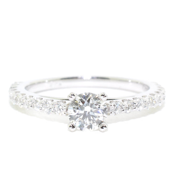 graziella Graziella Originals Diamond Engagement Ring. 0.90CTW SI2-F Colour Center Diamond