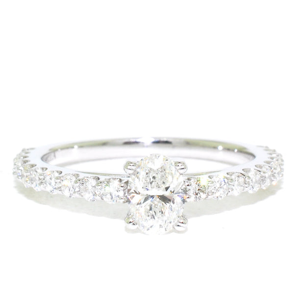 graziella Graziella Originals Diamond Engagement Ring - 0.90CTW GIA Certified SI2 F Centre Diamond