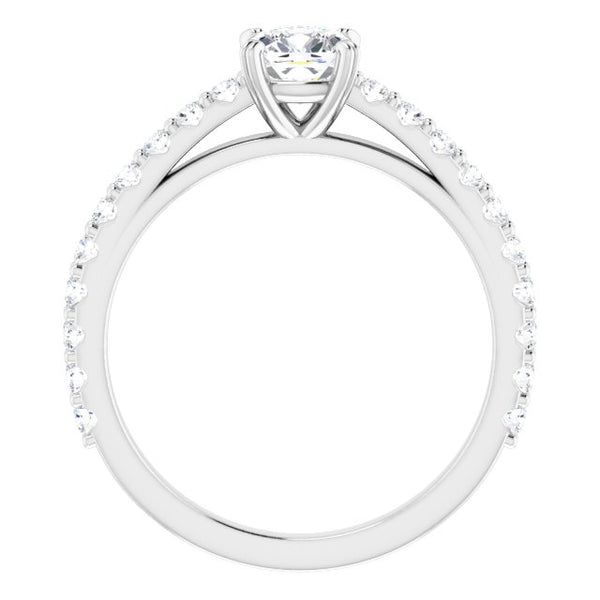 Graziella Graziella Originals Diamond Engagement Ring.1.20CTW. I1-I GIA Center