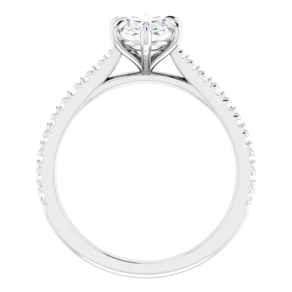 Graziella Graziella Originals Diamond Engagement Ring. 1.31CTW SI3 - D Center Diamond