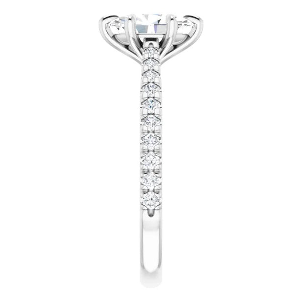 Graziella Graziella Originals Diamond Engagement Ring. 1.31CTW SI3 - D Center Diamond