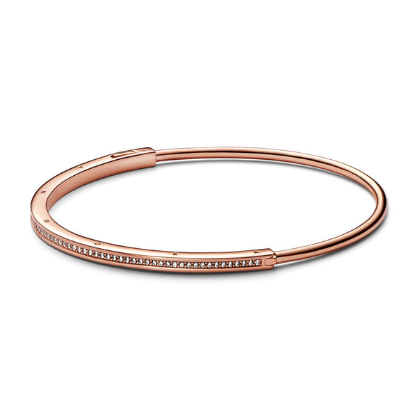 graziella Pandora Signature I-D Pave Bangle
