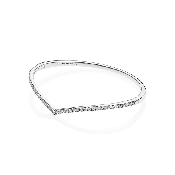 Graziella Pandora Sparkling Wishbone Bangle
