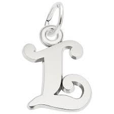 graziella Rembrandt Charms Sterling Silver L Charm