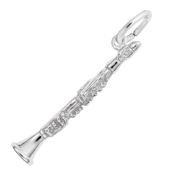 graziella Rembrandt Sterling Silver Clarinet Charm