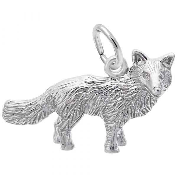 graziella Rembrandt Sterling Silver Fox Charm