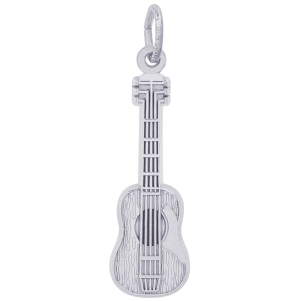 graziella Rembrandt Sterling Silver Guitar Charm