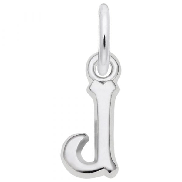 graziella Rembrandt Sterling Silver J Charm