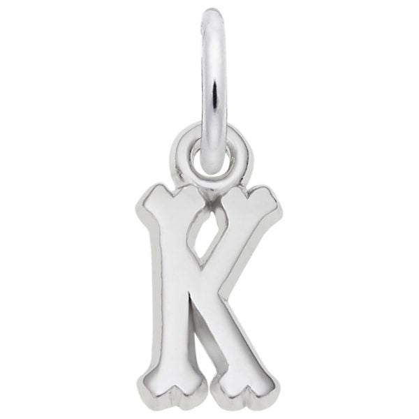Graziella Rembrandt Sterling Silver K Charm