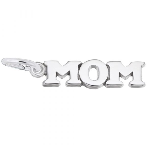 graziella Rembrandt Sterling Silver Mom Charm