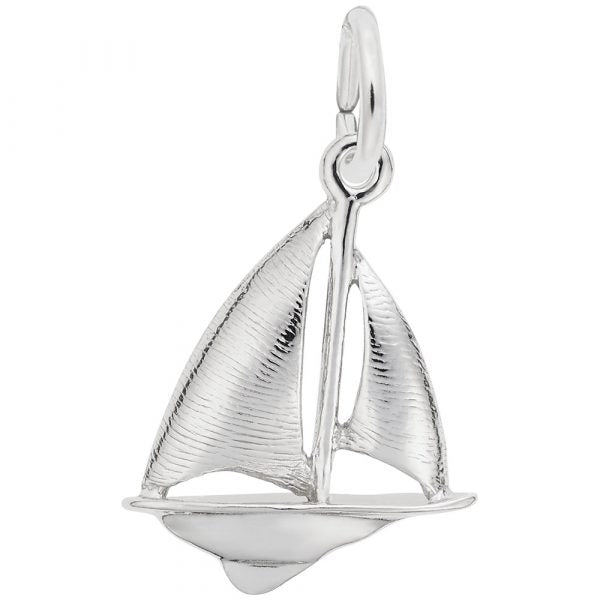 graziella Rembrandt Sterling Silver Sailboat Charm
