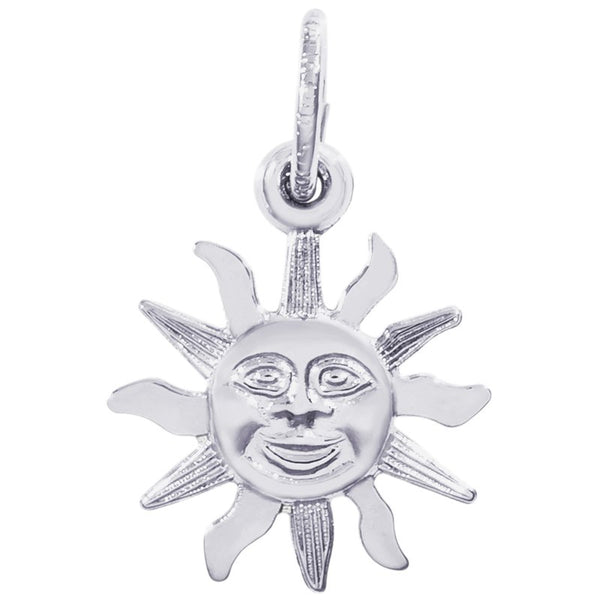 graziella Rembrandt Sterling Silver Sunburst Charm