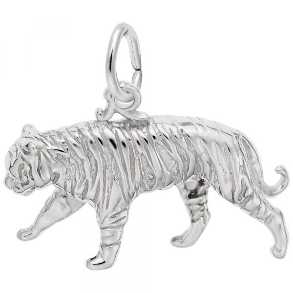 graziella Rembrandt Sterling Silver Tiger Charm