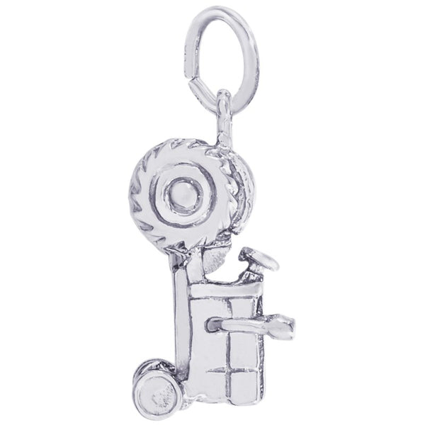 graziella Rembrandt Sterling Silver Tractor Charm