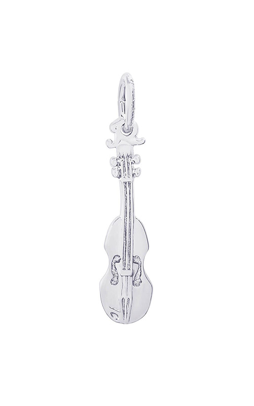 graziella Rembrandt Sterling Silver Violin Charm
