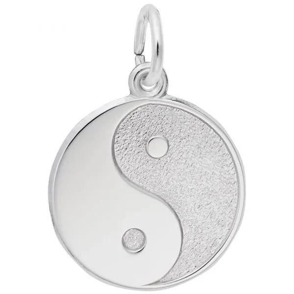 graziella Rembrandt Sterling Silver Yin Yang Charm