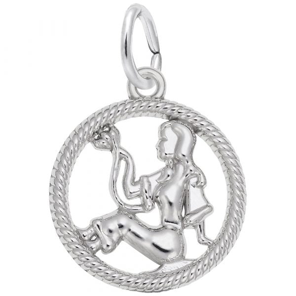 graziella Rembrandt Sterling Virgo Charm